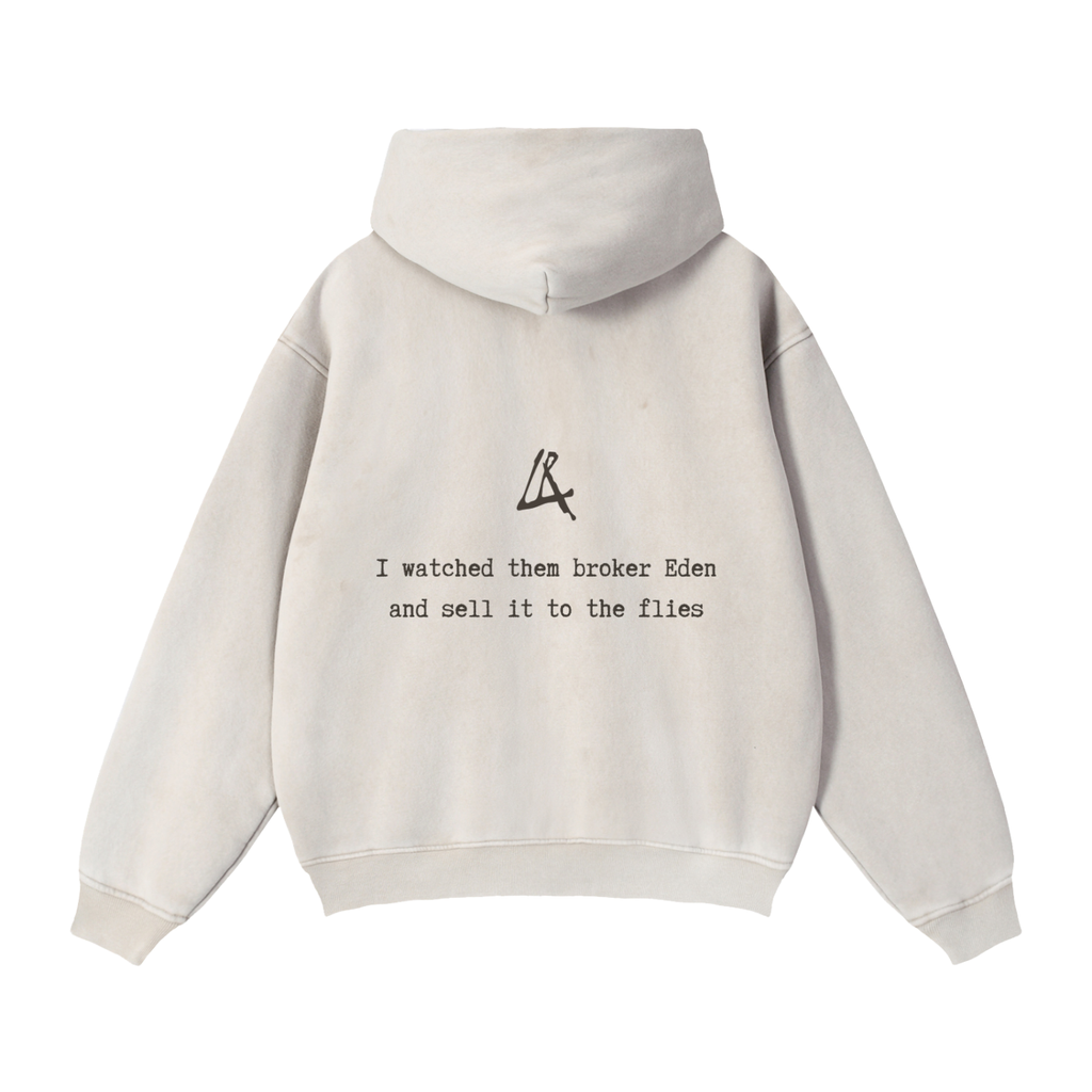 JAWBONE Snow Wash Zip Hoodie