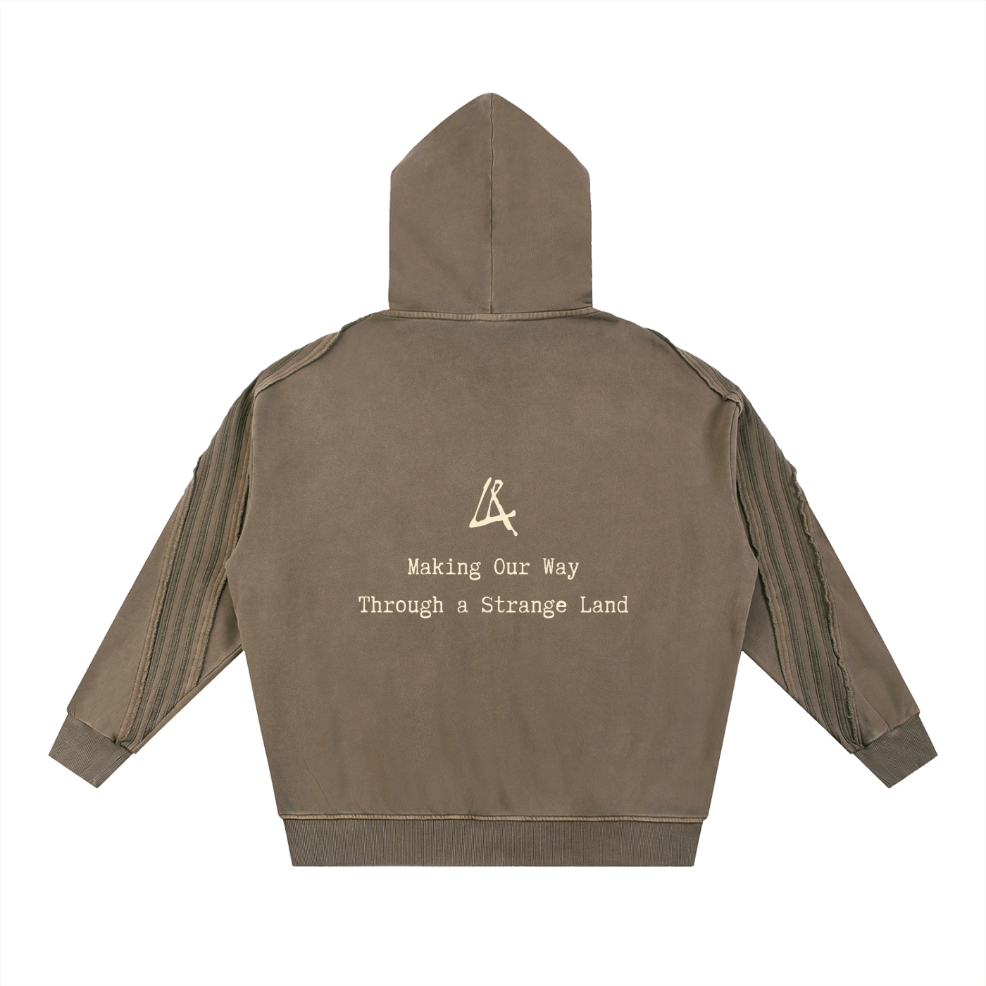 Strange Land Premium Vintage Zip Hoodie