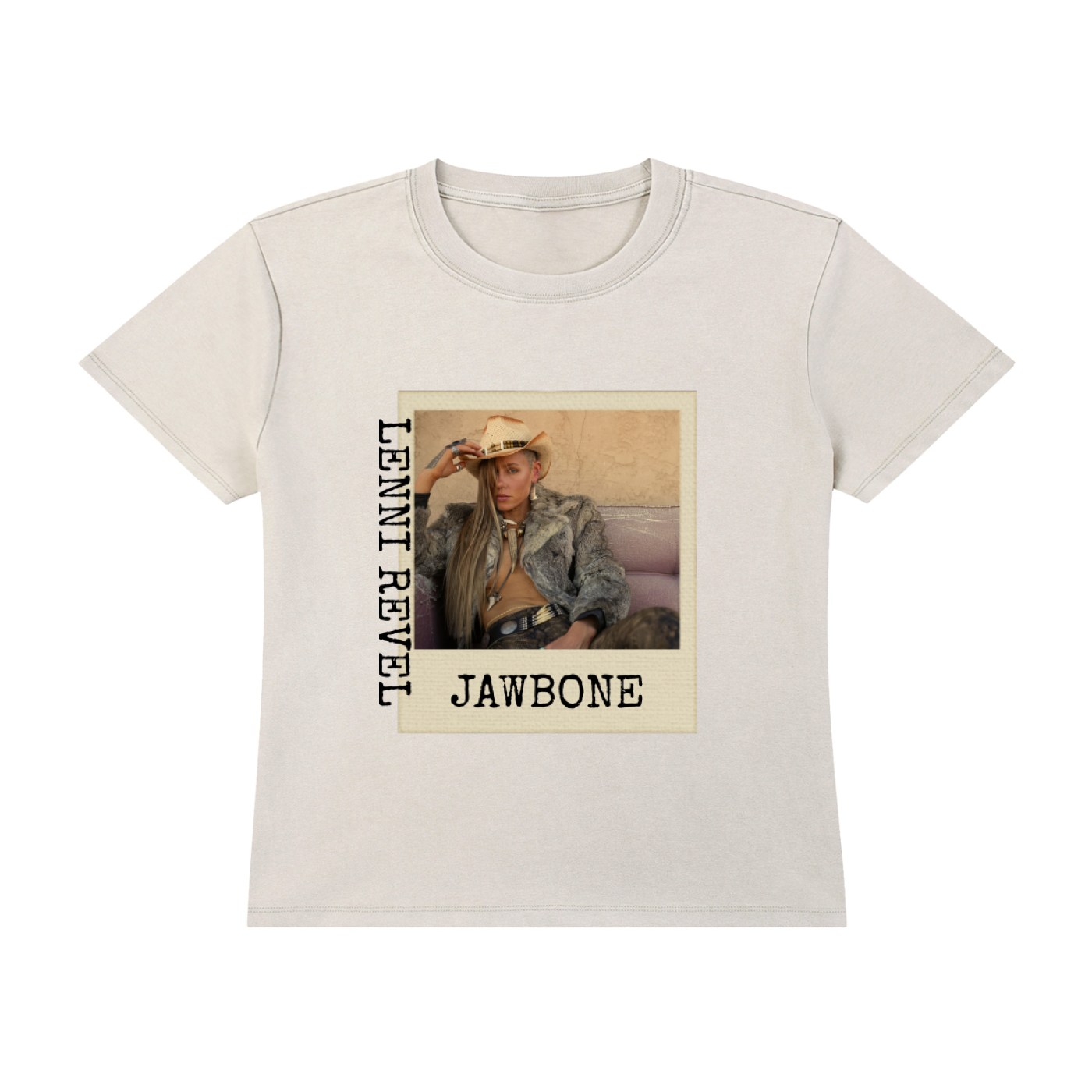 LENNI REVEL – JAWBONE Snow Wash Tee