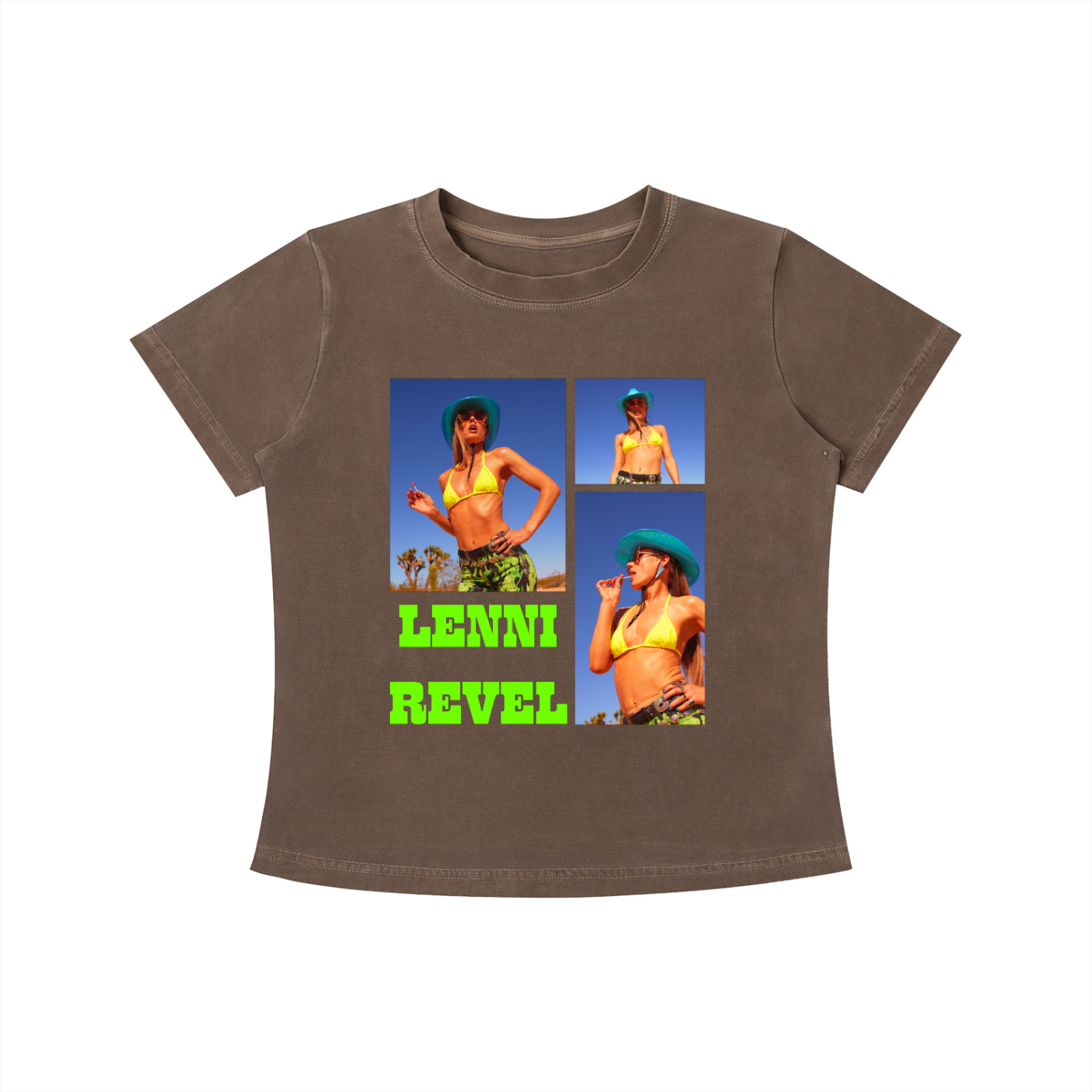 LENNI REVEL Vintage Wash Tee