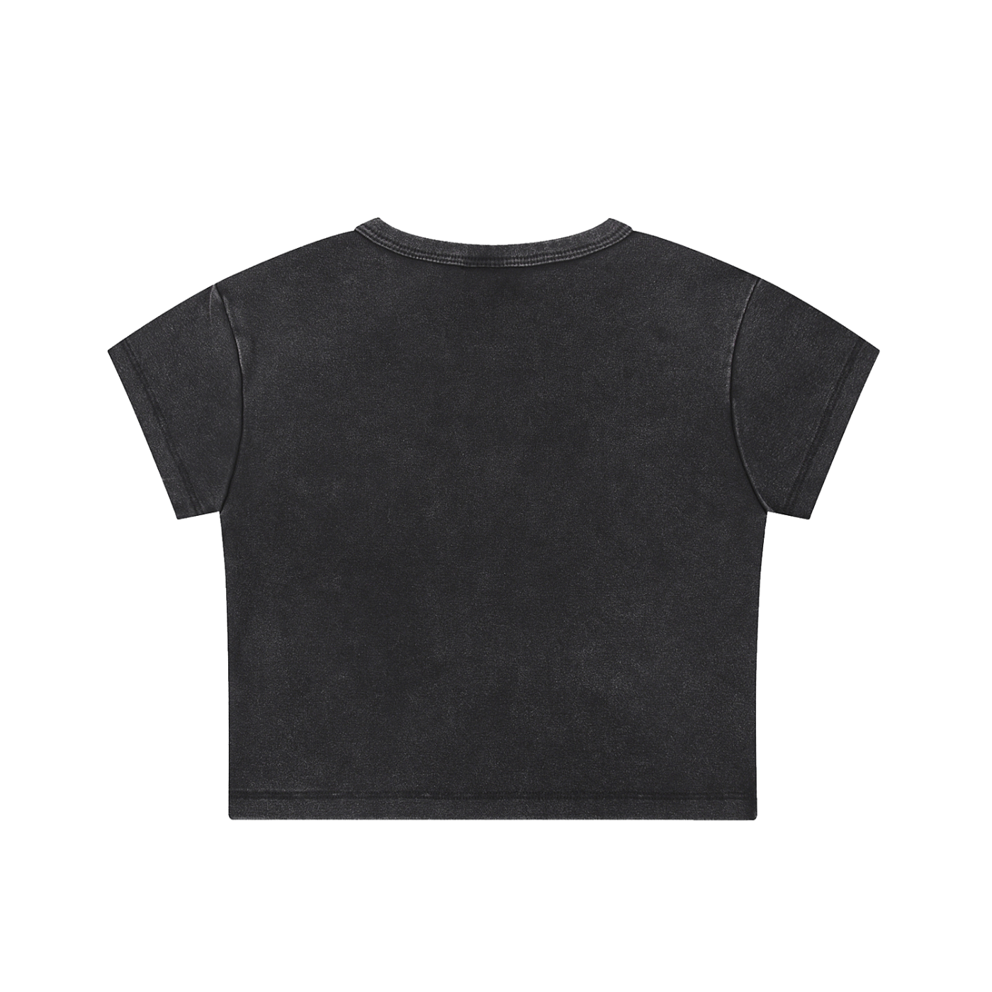 LENNI REVEL Snow Wash Crop Tee