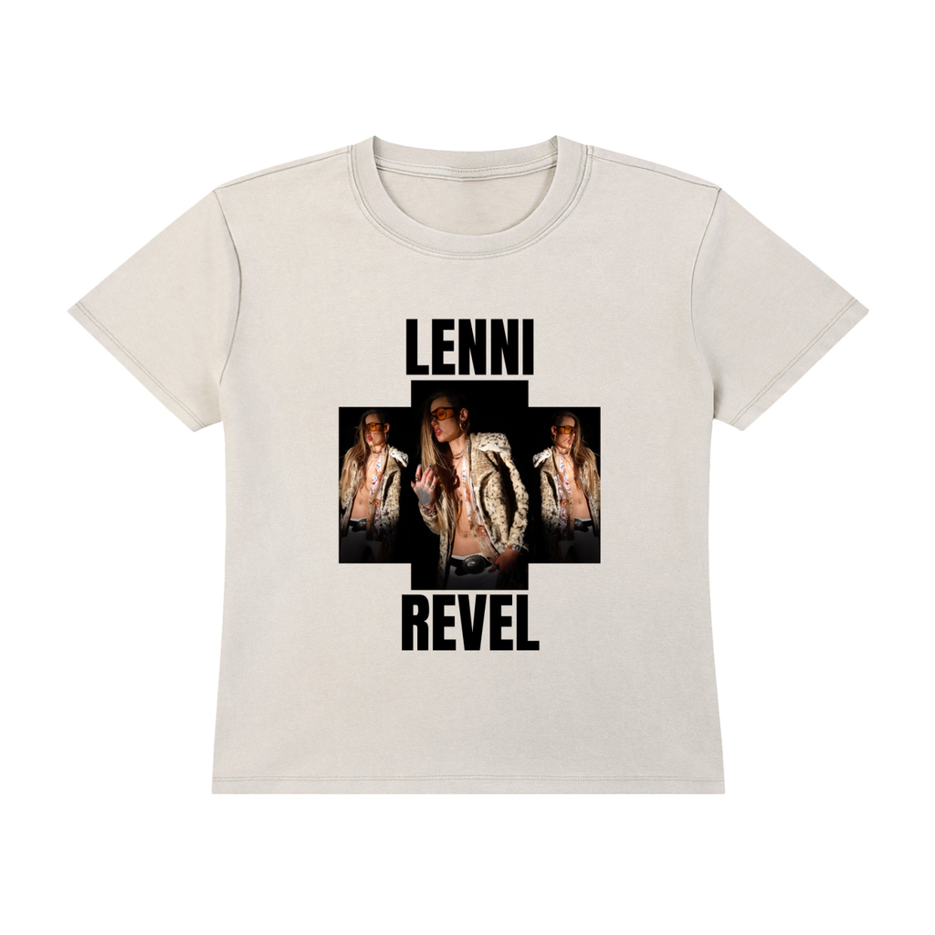 LENNI REVEL Snow Wash Tee