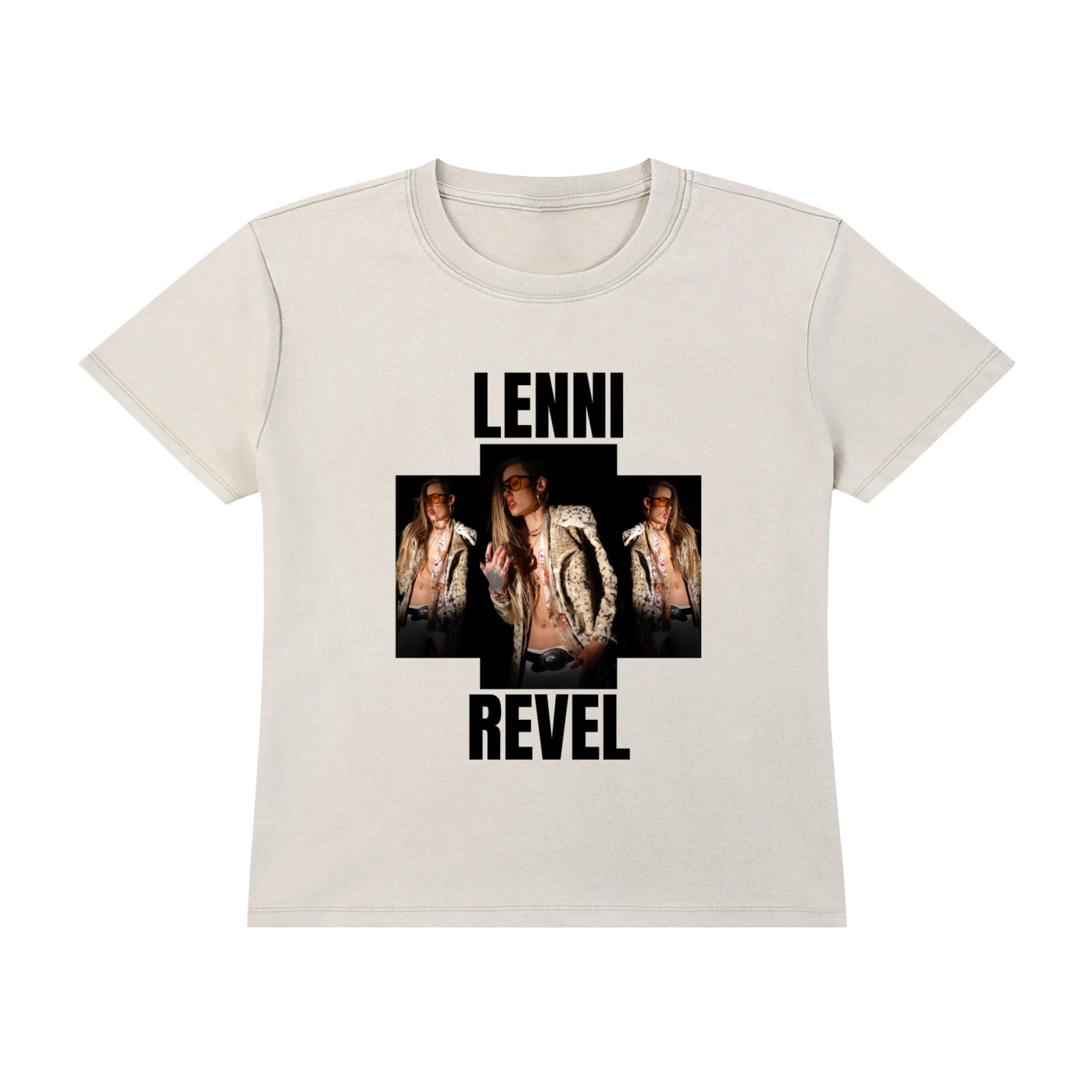 LENNI REVEL Snow Wash Tee